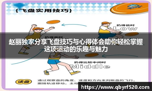 赵丽独家分享飞盘技巧与心得体会助你轻松掌握这项运动的乐趣与魅力